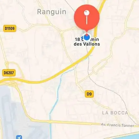 Homestay Le Cannet, Double A L'etage Privatif, D'une Maison Avec Piscine *